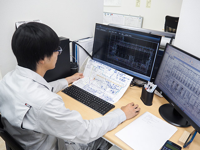書類作成・進捗確認