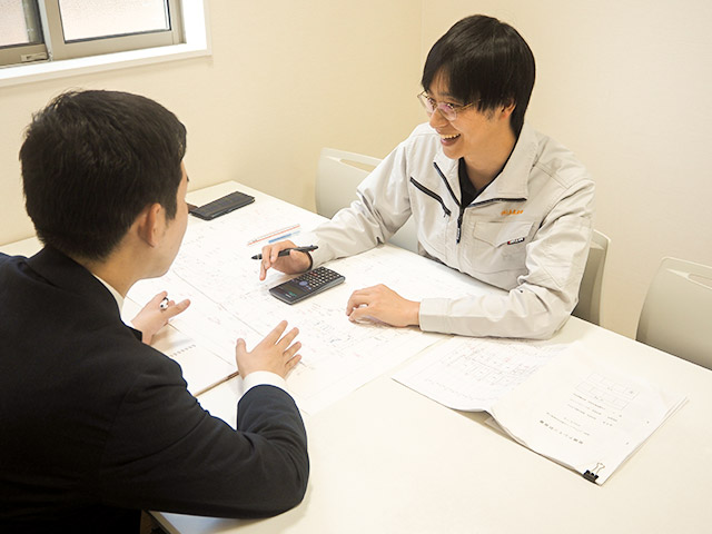業者との打ち合わせ・調整連絡